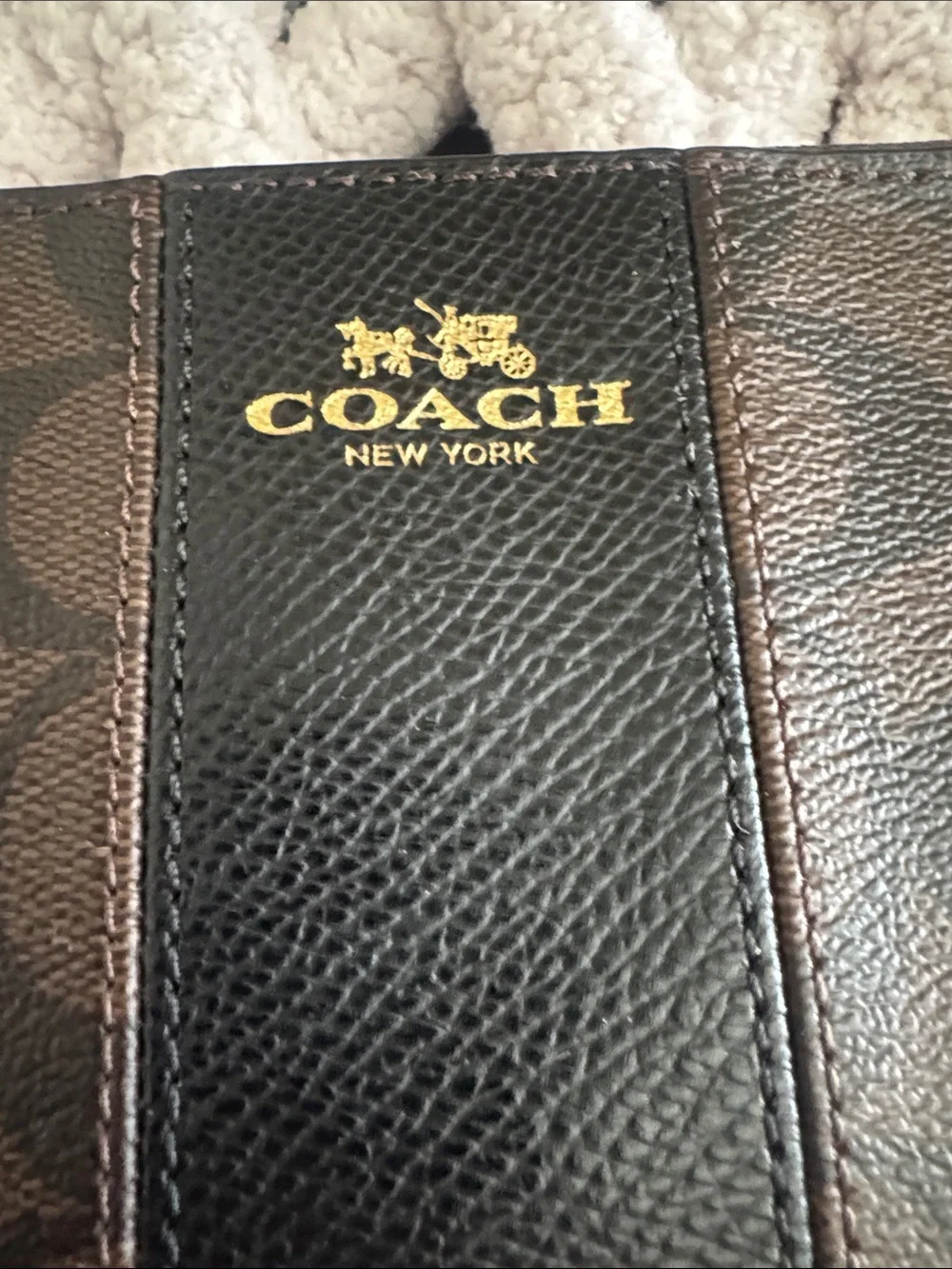 Coach signature canvas